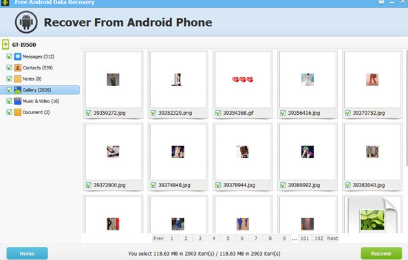 ThunderSoft Free Android Data Recovery