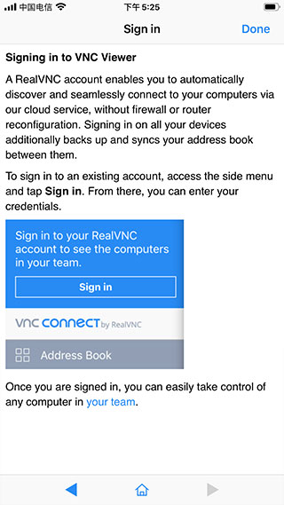 VNC viewer