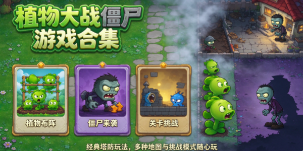 植物大战僵尸游戏合集